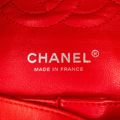 Chanel Medium Classic Patent Double Flap Bag (SHG-VUtfBD)