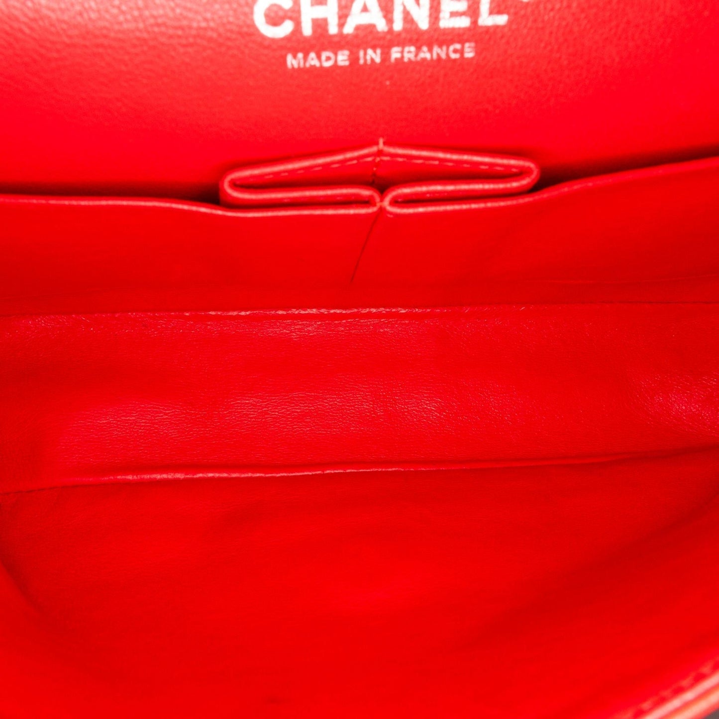 Chanel Medium Classic Patent Double Flap Bag (SHG-VUtfBD)