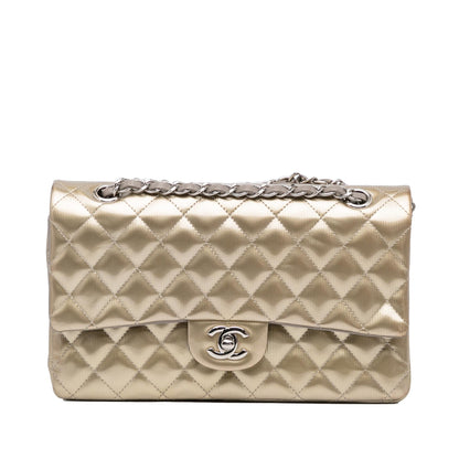 Chanel Medium Classic Patent Double Flap (SHG-3h9zSy)