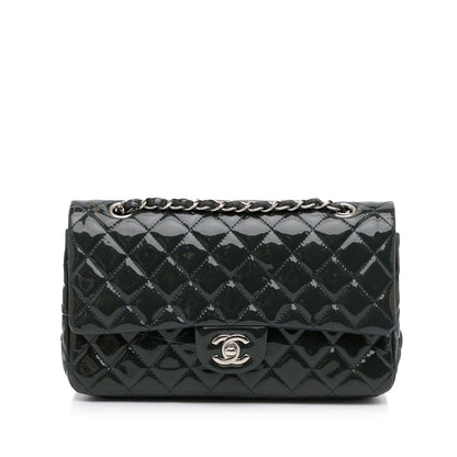 Chanel Medium Classic Patent Double Flap (SHG-jlBzLI)