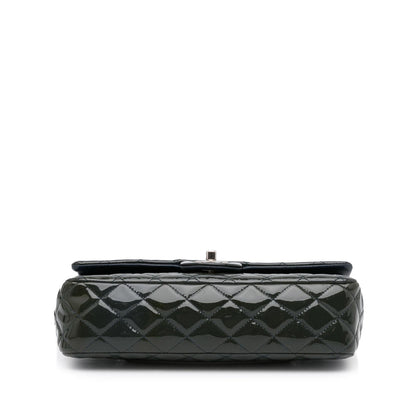 Chanel Medium Classic Patent Double Flap (SHG-jlBzLI)