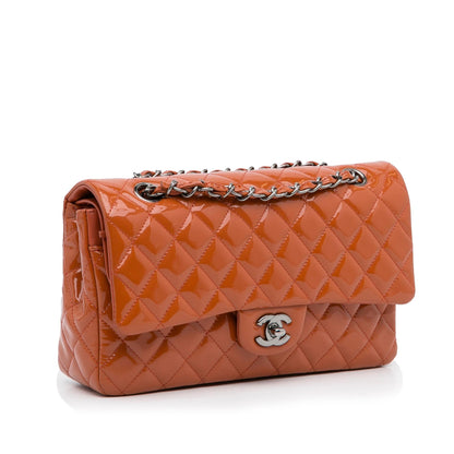 Chanel Medium Classic Patent Double Flap (SHG-dM8MXI)