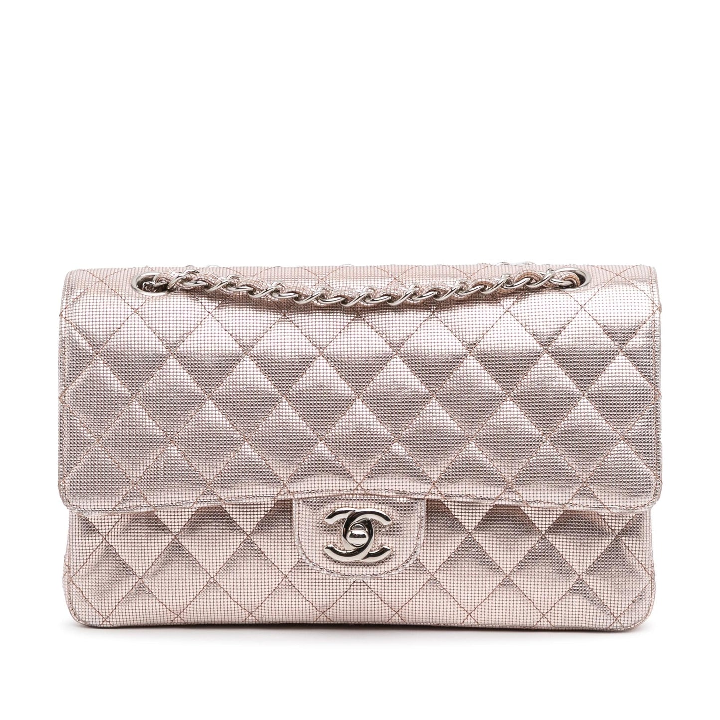 Chanel Medium Classic Pixel Effect Double Flap (SHG-aNHyi9)