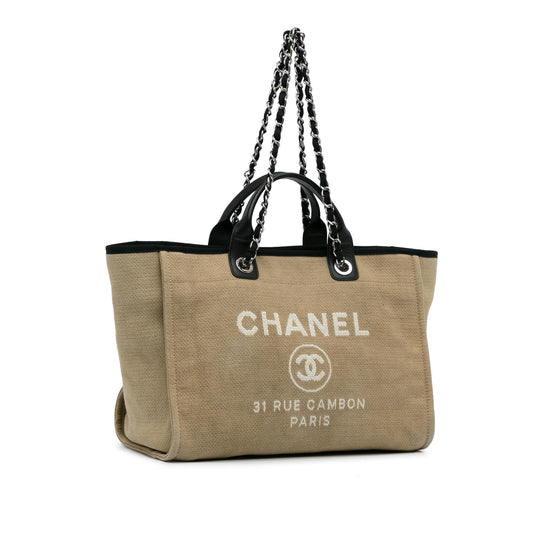 Chanel Medium Deauville Satchel (SHG-sTg3Rc)