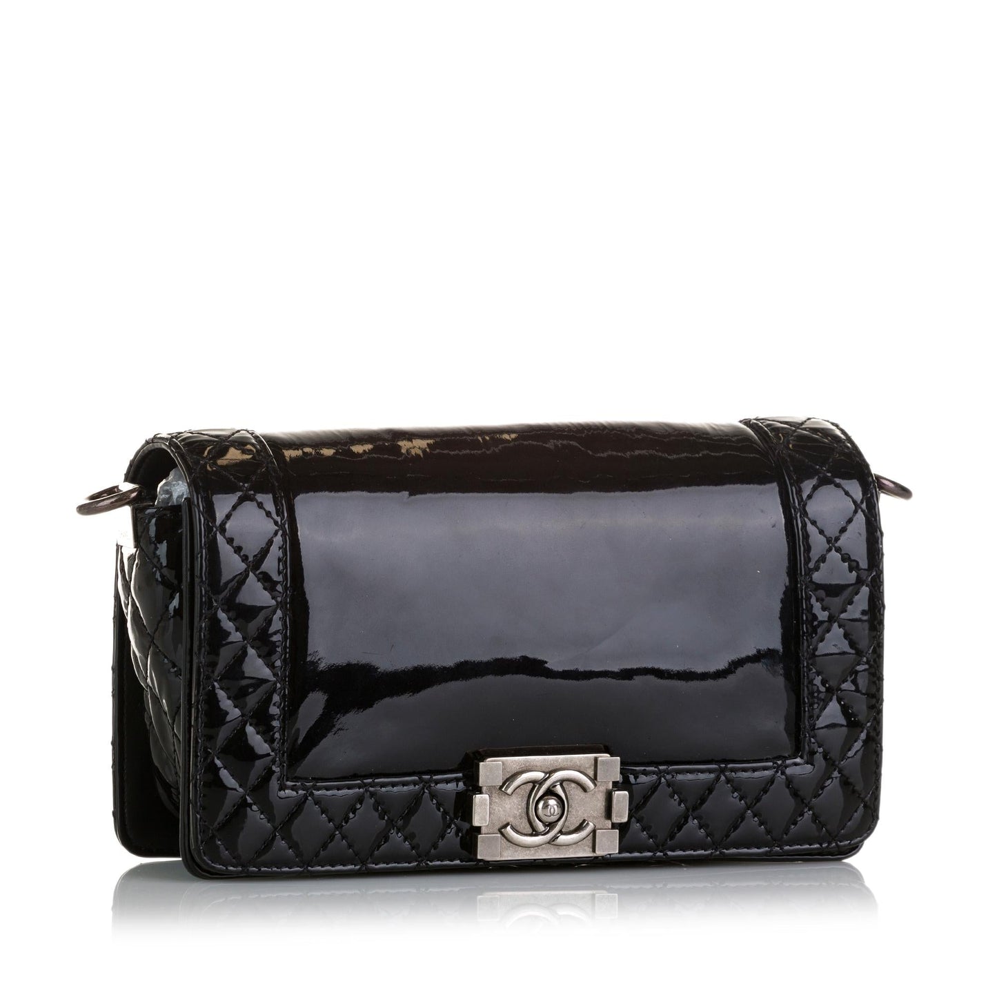 Chanel Medium Patent Reverso Boy Flap (SHG-37072)