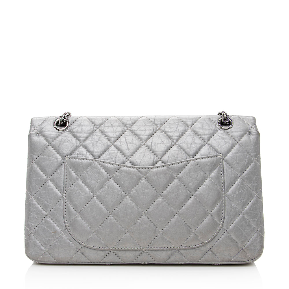 Chanel Metallic Aged Calfskin Reissue 227 Flap Bag (SHF-19186)