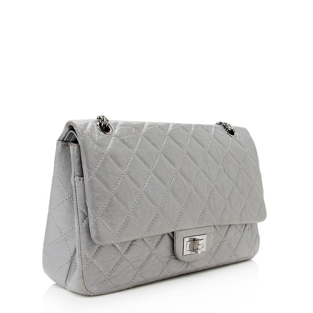 Chanel Metallic Aged Calfskin Reissue 227 Flap Bag (SHF-19186)