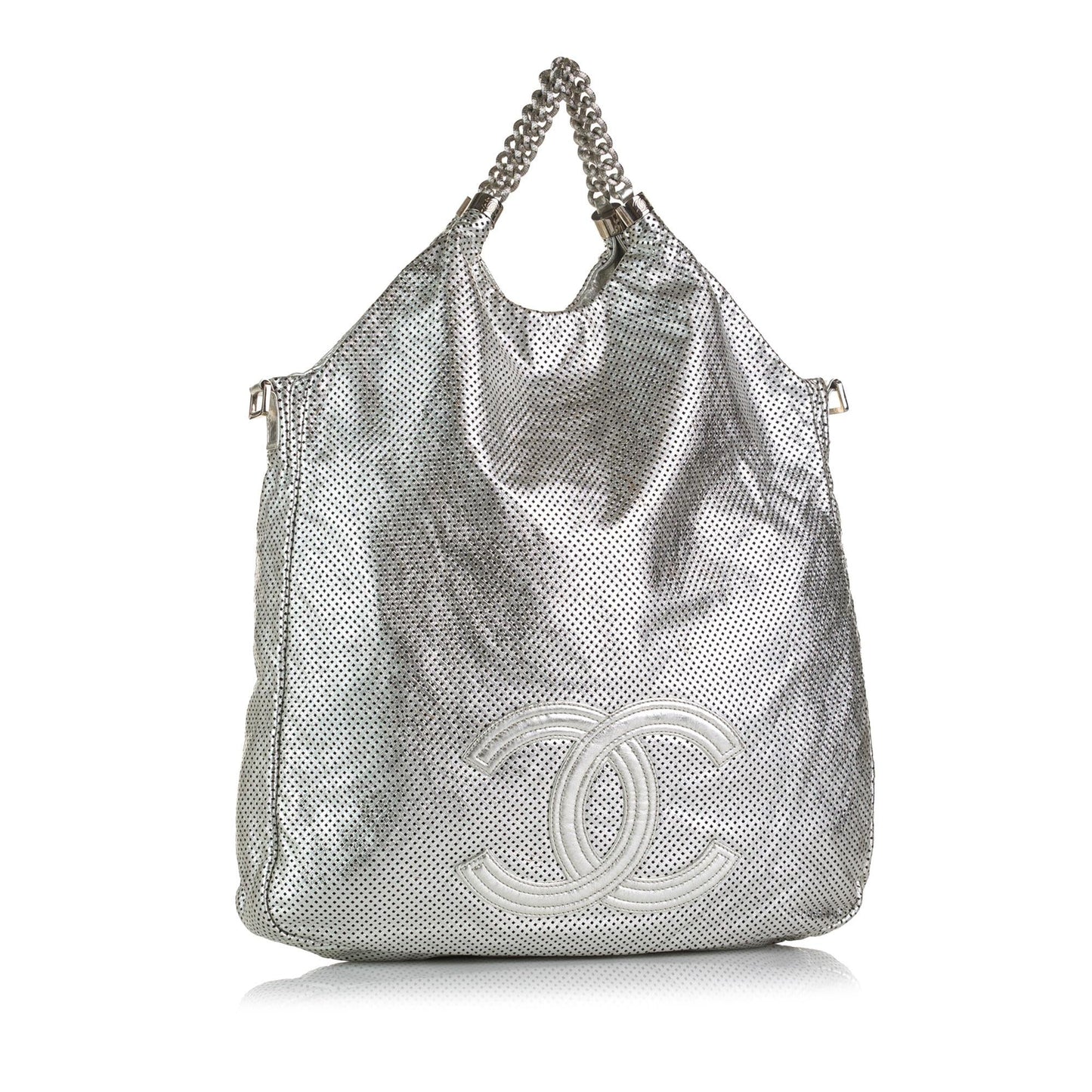 Chanel Metallic Rodeo Drive Tote (SHG-37071)