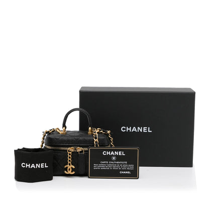 Chanel Micro Caviar Vanity Bag (SHG-Hn5TnB)