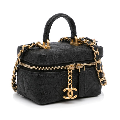 Chanel Micro Caviar Vanity Bag (SHG-Hn5TnB)