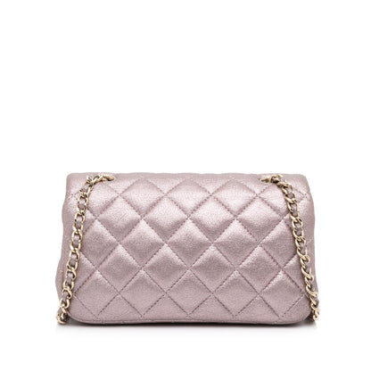 Chanel Mini Classic Lambskin Rectangular Single Flap (SHG-hcUMmT)