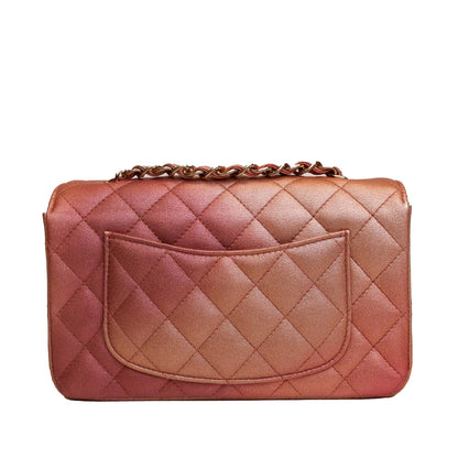 Chanel Mini Classic Lambskin Rectangular Single Flap (SHG-ekr4fa)