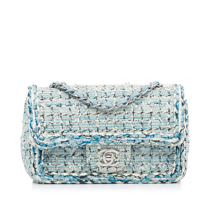 Chanel Mini Classic Tweed Single Flap (SHG-Go6eiQ)