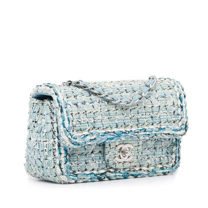 Chanel Mini Classic Tweed Single Flap (SHG-Go6eiQ)