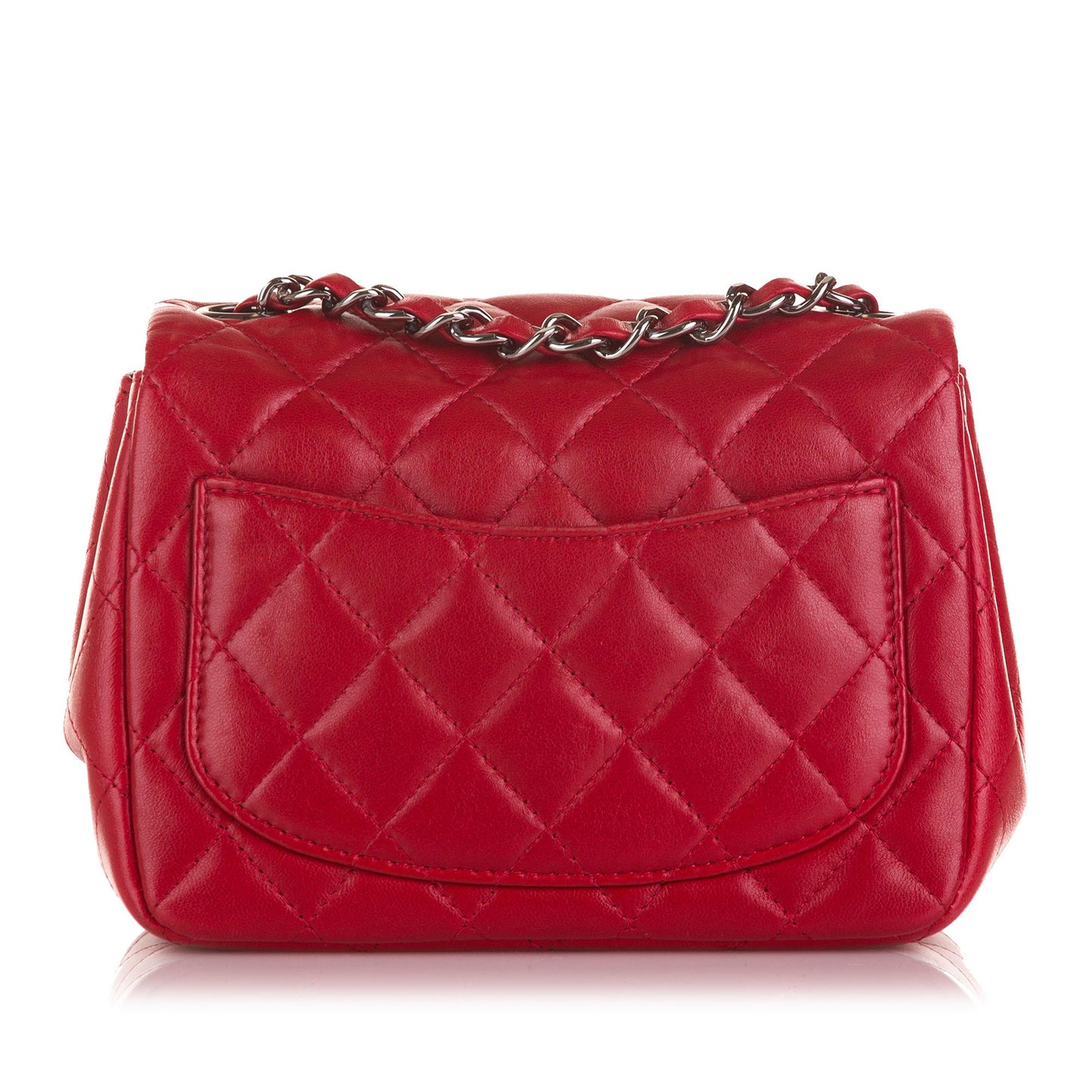 Chanel Mini Square Classic Lambskin Flap (SHG-wytJqr)