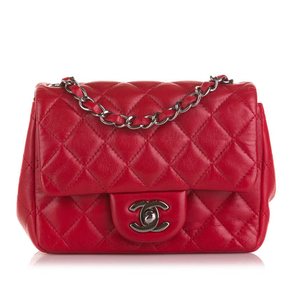 Chanel Mini Square Classic Lambskin Flap (SHG-wytJqr)