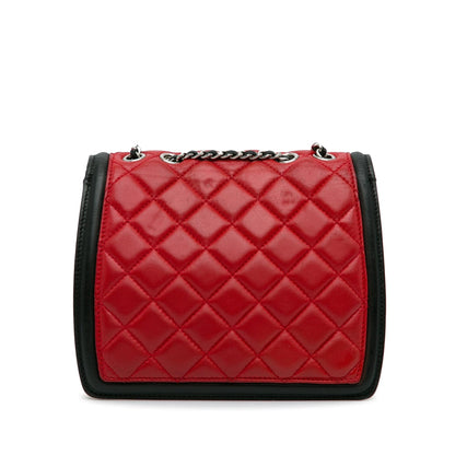 Chanel Mini Square Graphic Flap Crossbody Bag (SHG-a5PhDw)