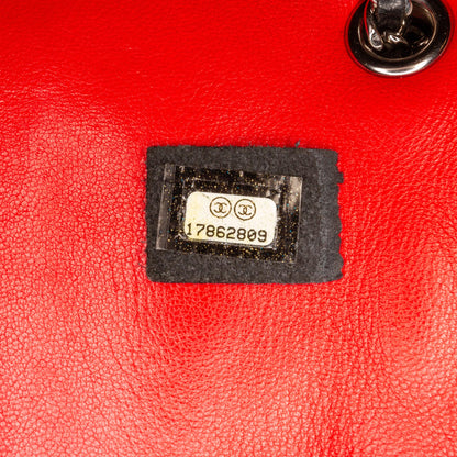 Chanel Mini Square Graphic Flap Crossbody Bag (SHG-a5PhDw)