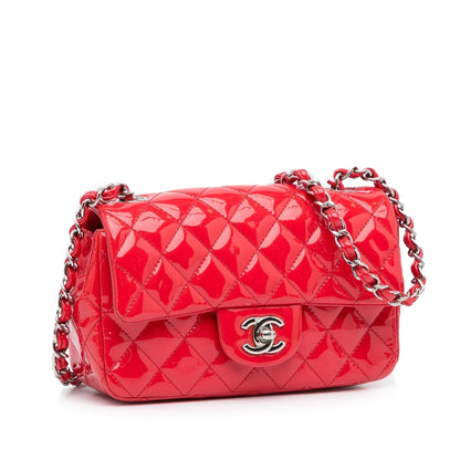 Chanel New Mini Classic Patent Single Flap (SHG-8Dmo25)