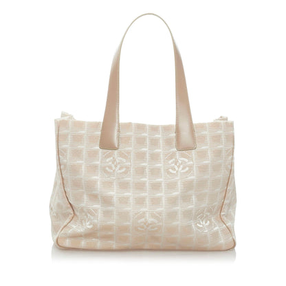 Chanel New Travel Line Nylon Tote Bag (SHG-33614)