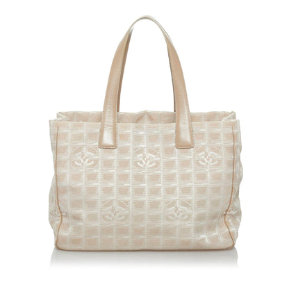 Chanel New Travel Line Nylon Tote Bag (SHG-34195)