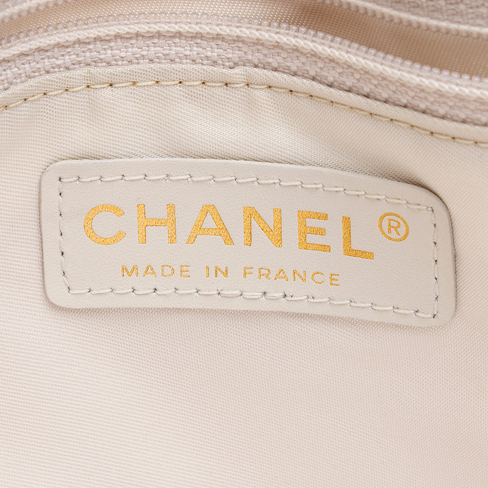 Chanel Vintage Nylon Travel Line Large Tote (SHF-20093)