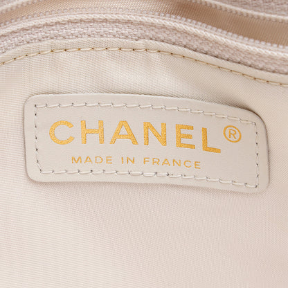 Chanel Vintage Nylon Travel Line Large Tote (SHF-20093)