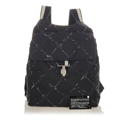 Chanel Old Travel Line Nylon Backpack (SHG-25651)