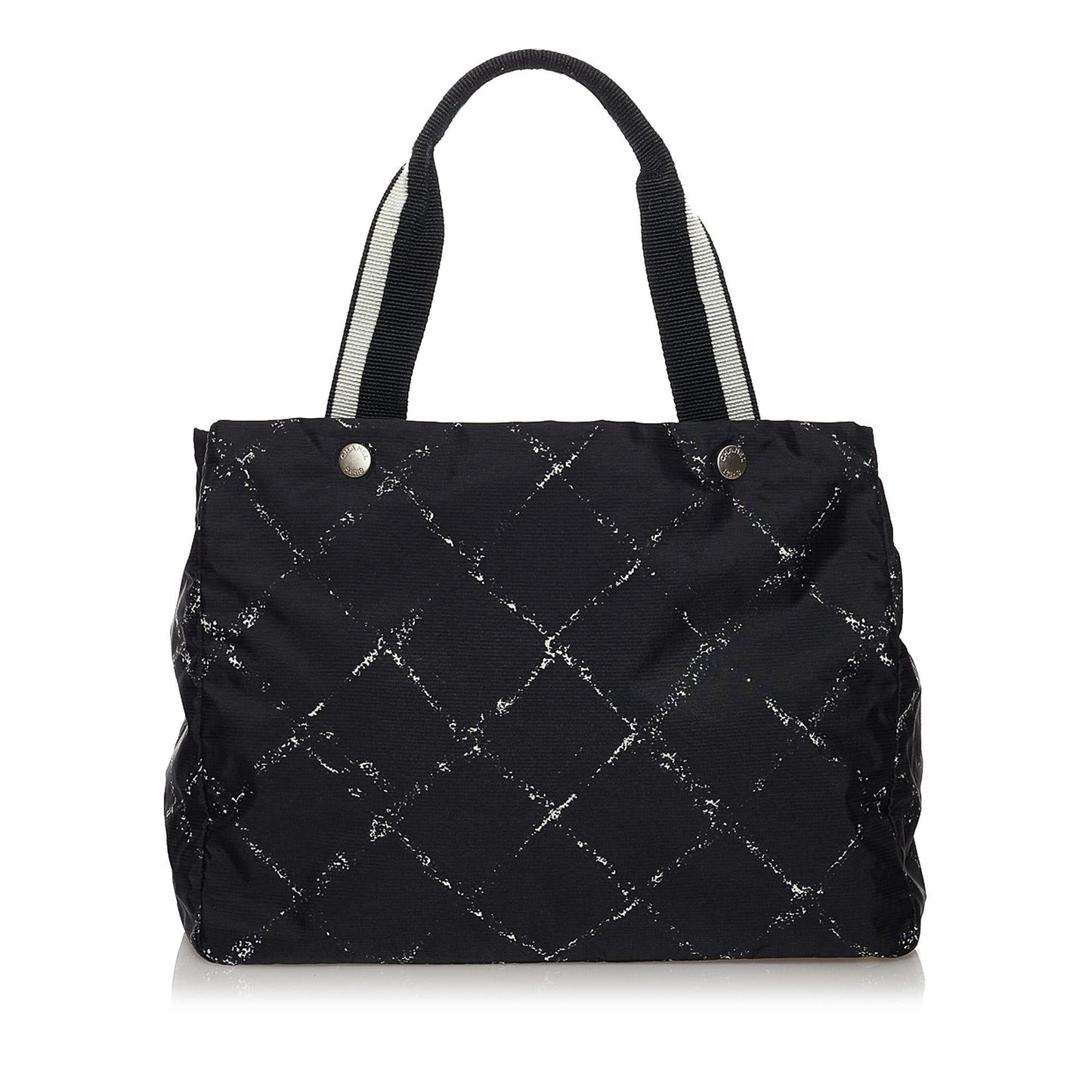 Chanel Old Travel Line Nylon Tote Bag (SHG-29911)