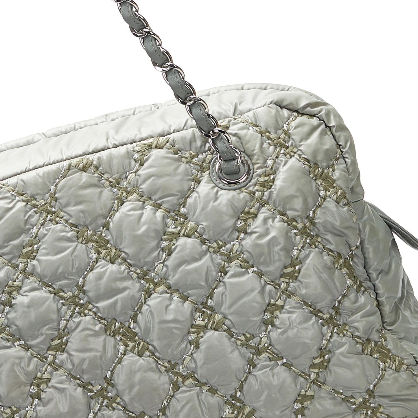 Chanel Paris-Byzance Tweed On Stitch Shoulder Bag (SHG-eOArKq)