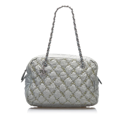 Chanel Paris-Byzance Tweed On Stitch Shoulder Bag (SHG-eOArKq)