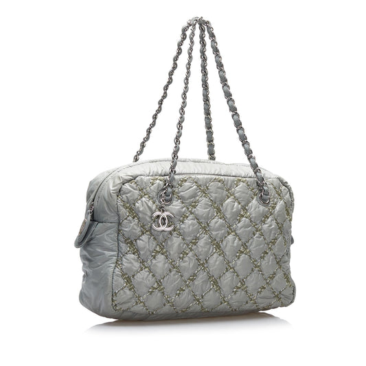 Chanel Paris-Byzance Tweed On Stitch Shoulder Bag (SHG-eOArKq)