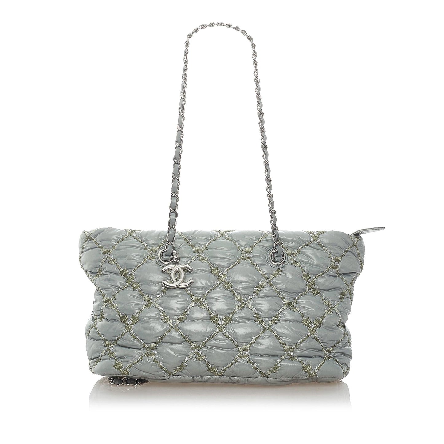 Chanel Paris-Byzance Tweed On Stitch Shoulder Bag (SHG-jJzlpC)