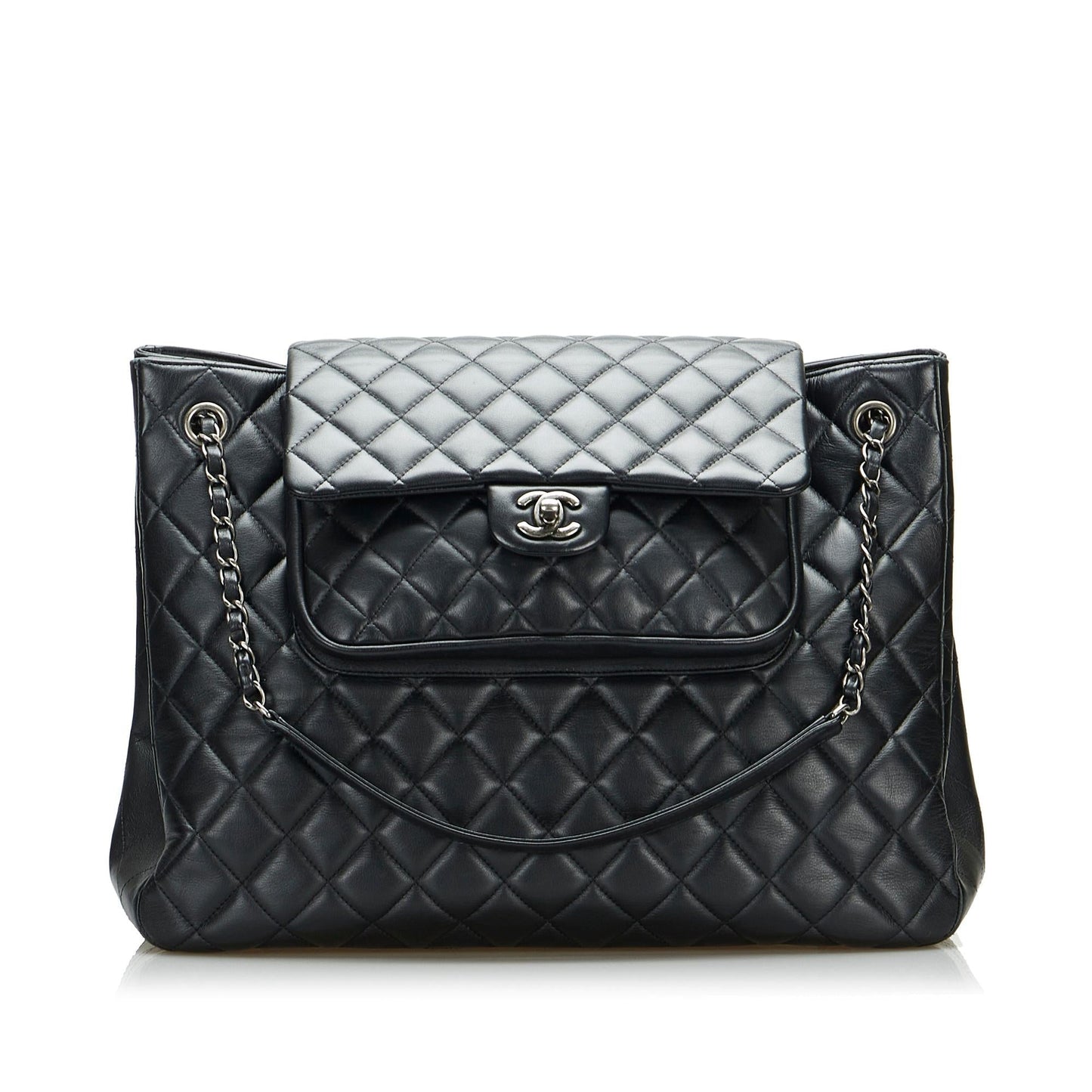 Chanel Paris-Edinburgh Flap Shoulder Bag (SHG-vjs7uw)