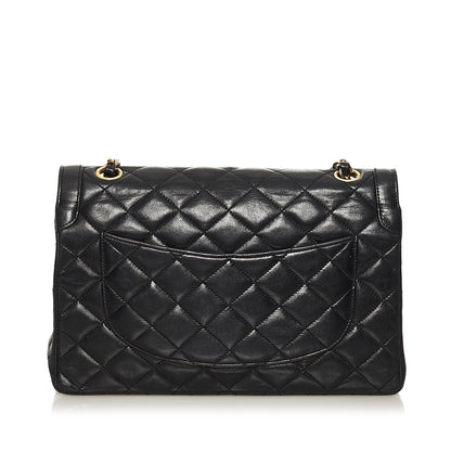 Chanel Paris Limited Edition Lambskin Double Flap Bag (SHG-35234)