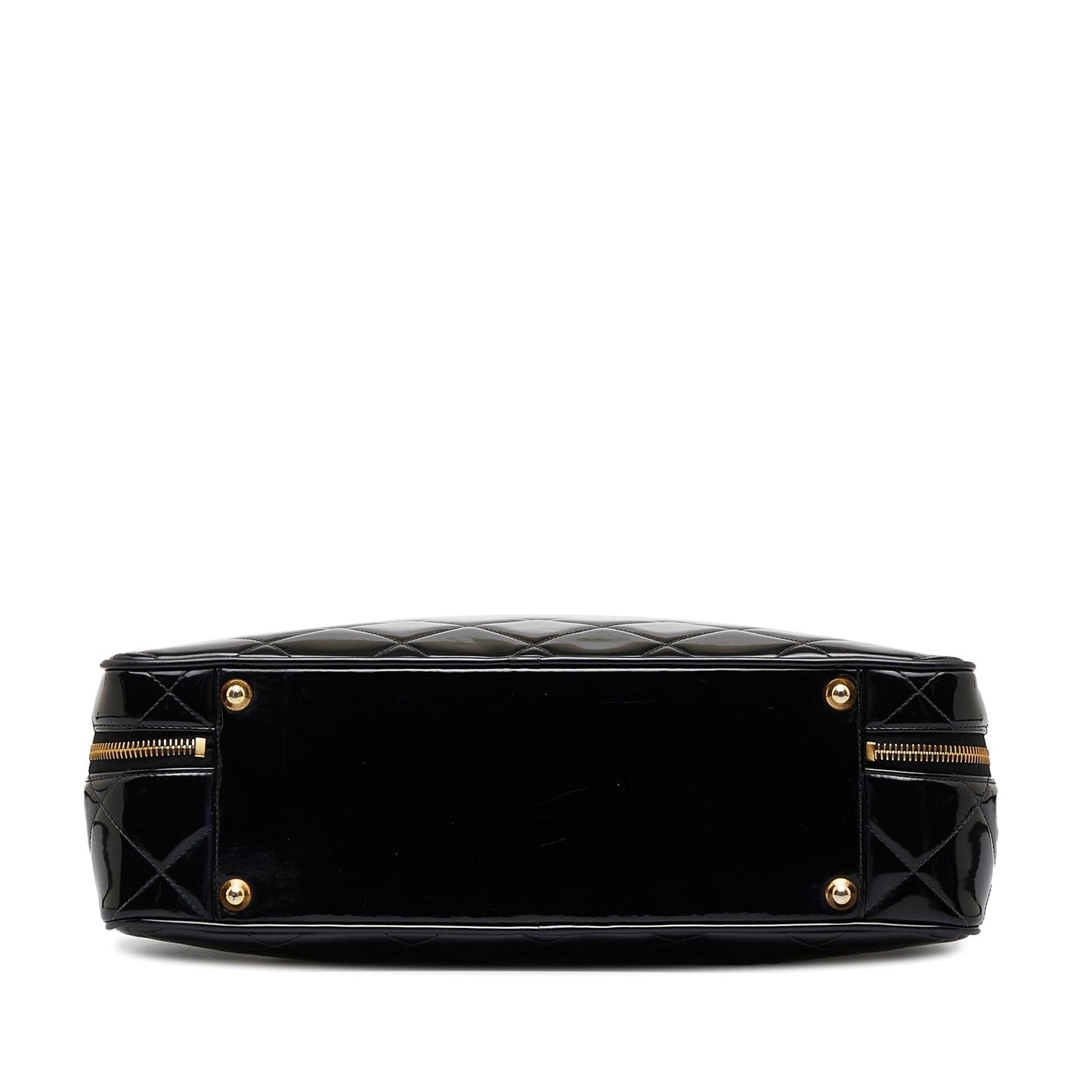 Chanel Patent Leather Chain Lunch Box Bag (SHG-Jo8ecE)