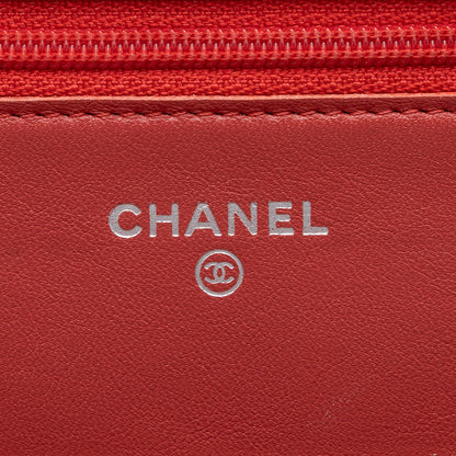 Chanel Patent Leather Classic Wallet on Chain Bag (SHF-14961)