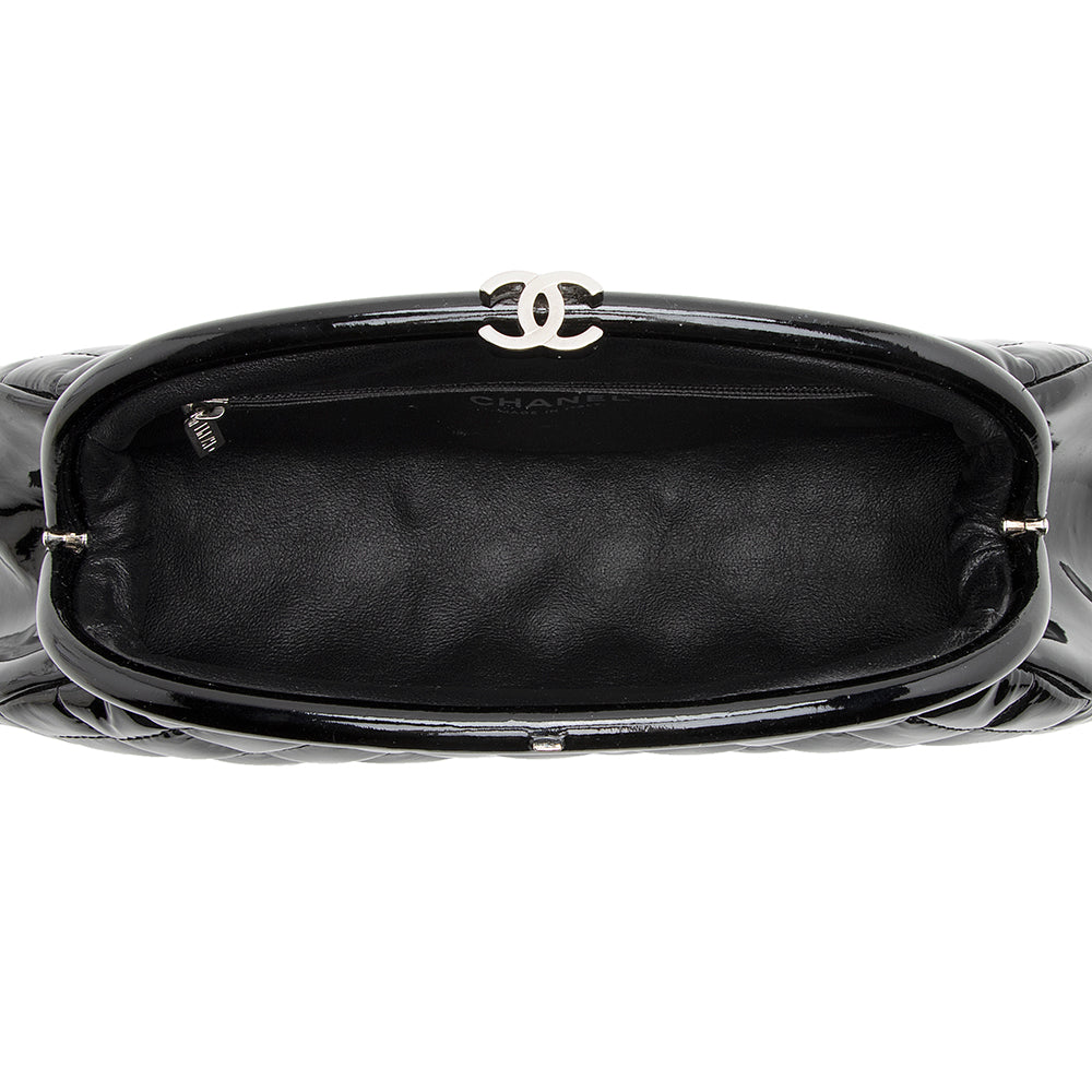 Chanel Patent Leather Timeless Clutch (SHF-20874)