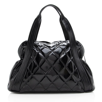 Chanel Patent Vinyl Paris-Shanghai CC Shopping Tote (SHF-18793)