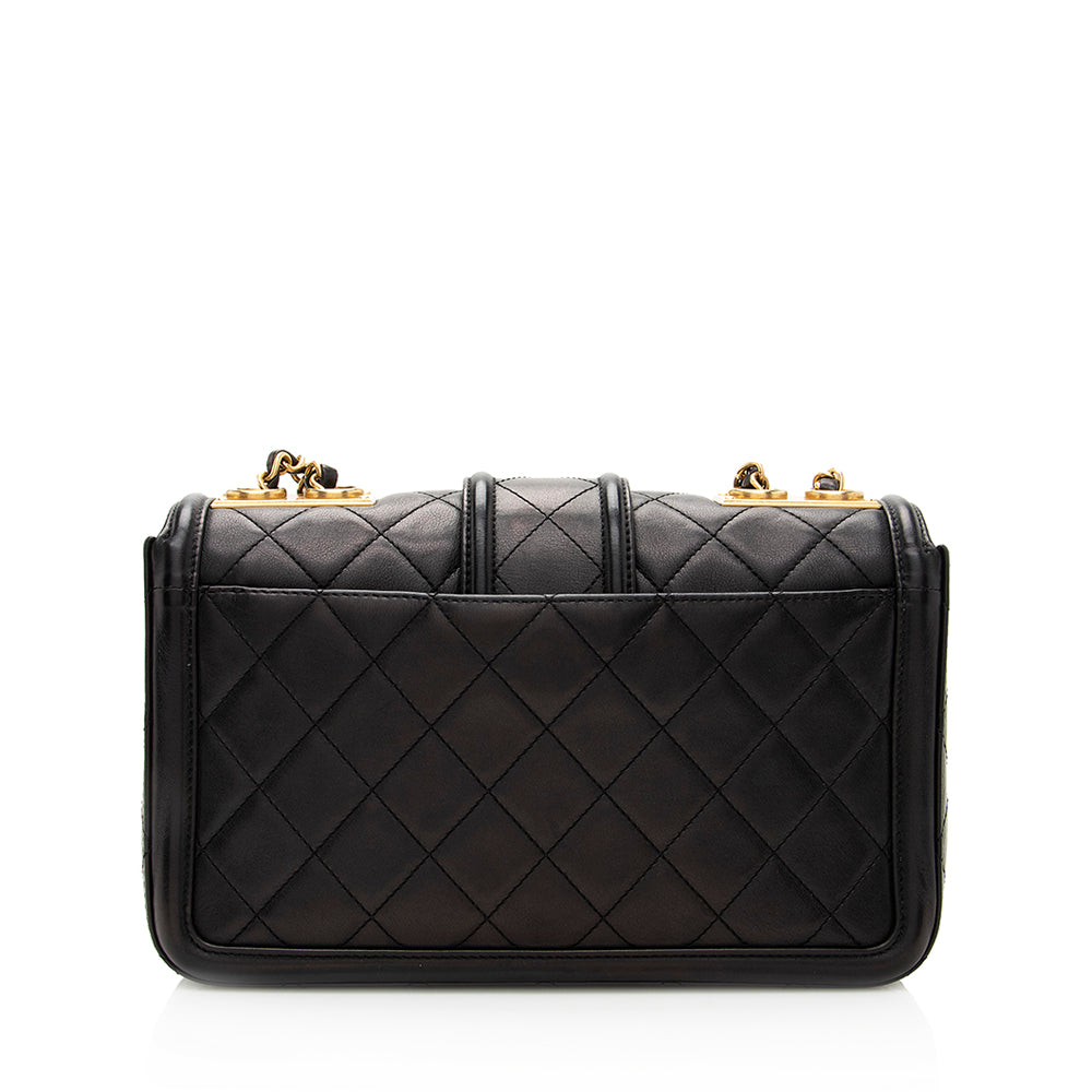 Chanel Quilted Calfskin Elegant Flap Bag (SHF-19763)