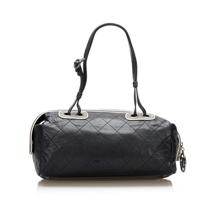 Chanel Quilted Lambskin Bowler Bag (SHG-37879)