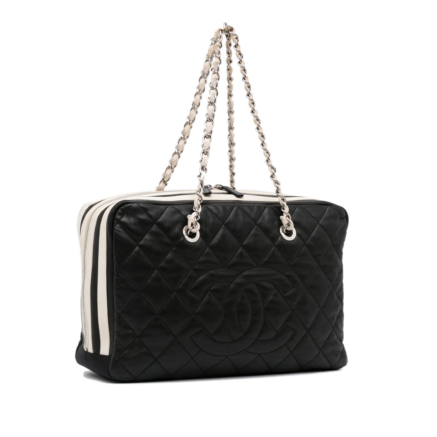 Chanel Quilted Lambskin CC Shoulder Bag (SHG-xnwCwL)