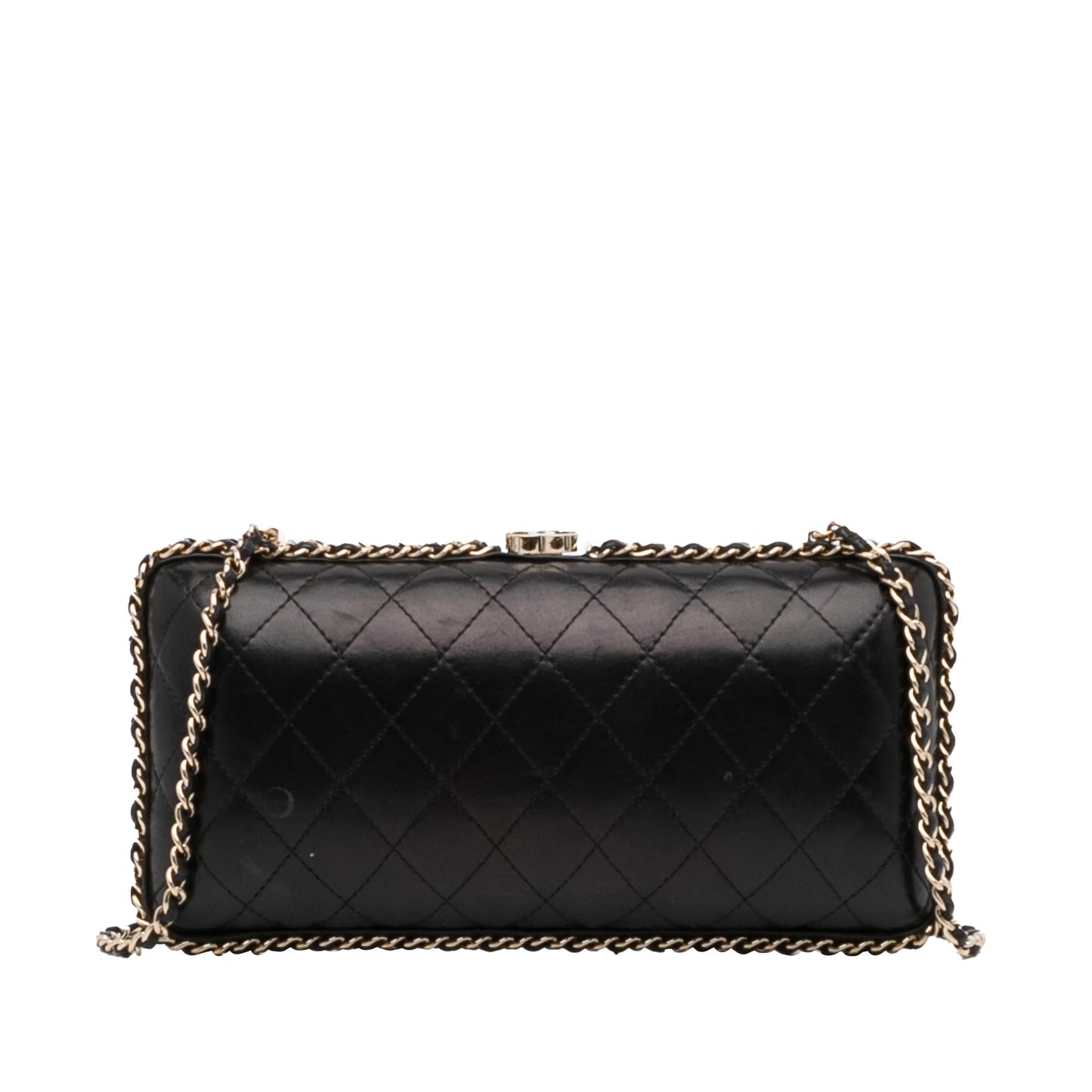 Chanel Quilted Lambskin Chain Around Clutch (SHG-vCMQzd)