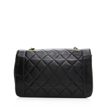 Chanel Quilted Lambskin Diana Single Medium Flap (SHF-20164)