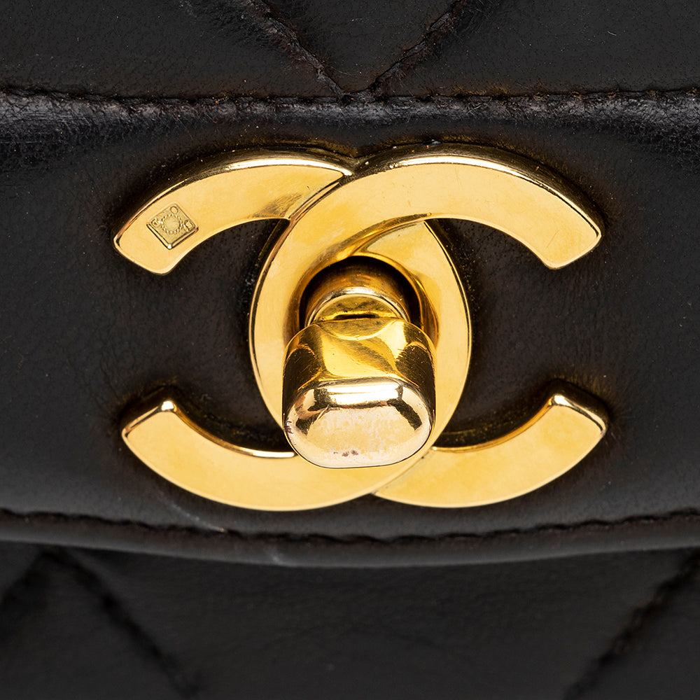 Chanel Quilted Lambskin Diana Single Medium Flap (SHF-20164)