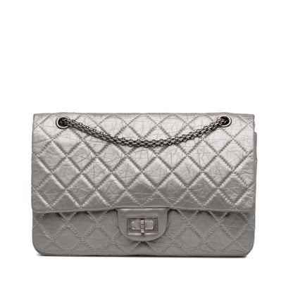 Chanel Reissue 2.55 Aged Calfskin Double Flap 227 (SHG-R1AXl1)