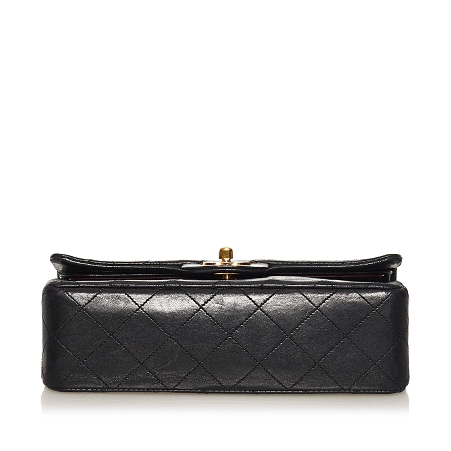 Chanel Small CC Matelasse Lambskin Flap Bag (SHG-35134)