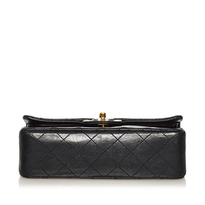 Chanel Small CC Matelasse Lambskin Flap Bag (SHG-35134)