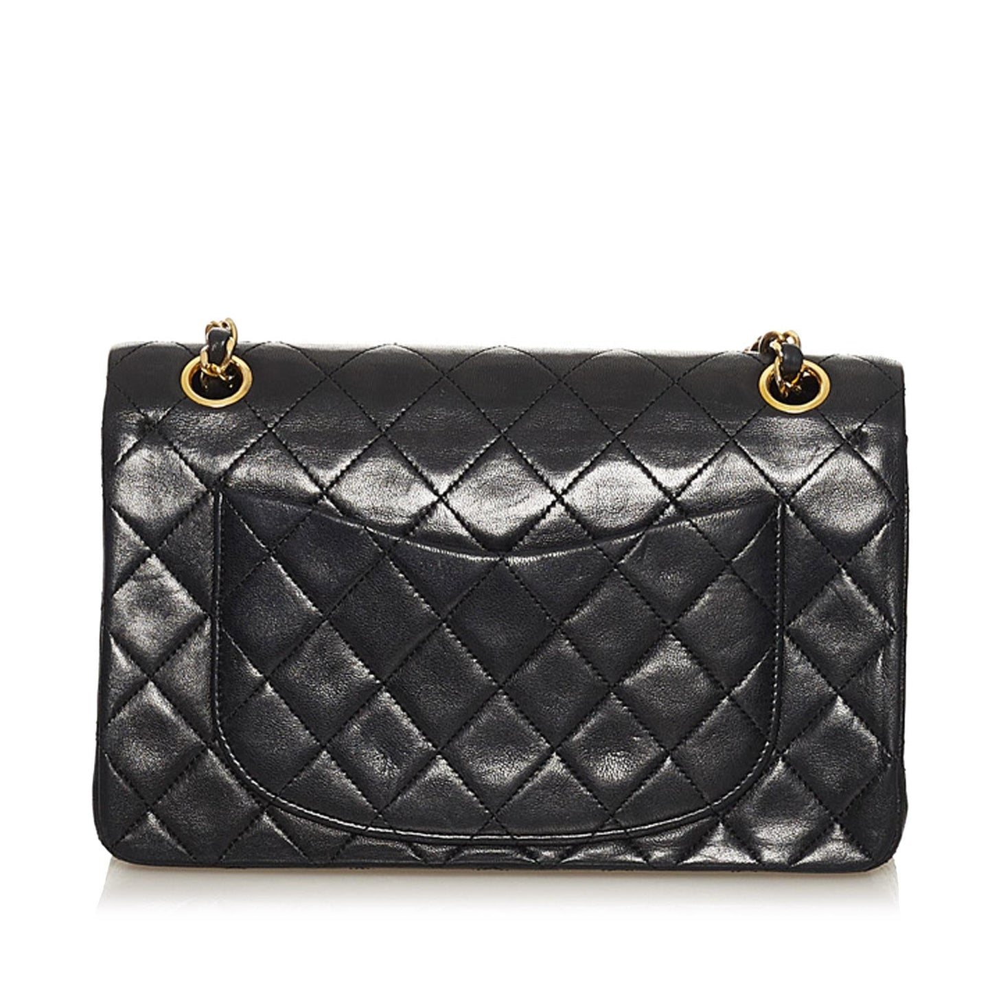 Chanel Small CC Matelasse Lambskin Flap Bag (SHG-DBYdA1)