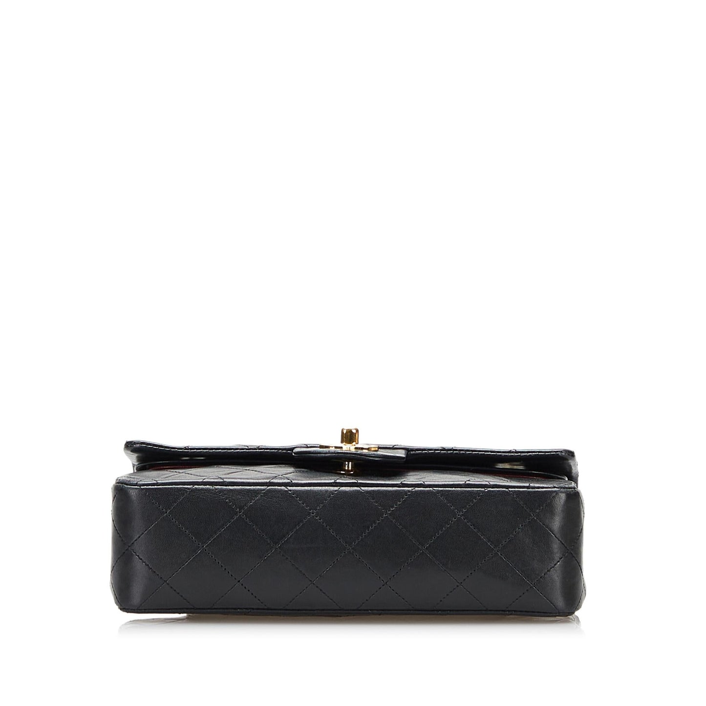 Chanel Small Classic Lambskin Double Flap Bag (SHG-36482)